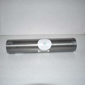 CT CRAFT LLC 6" x 25 Yards Dark Silver Grey Double Face Satin Cut Edge Fabric Ri